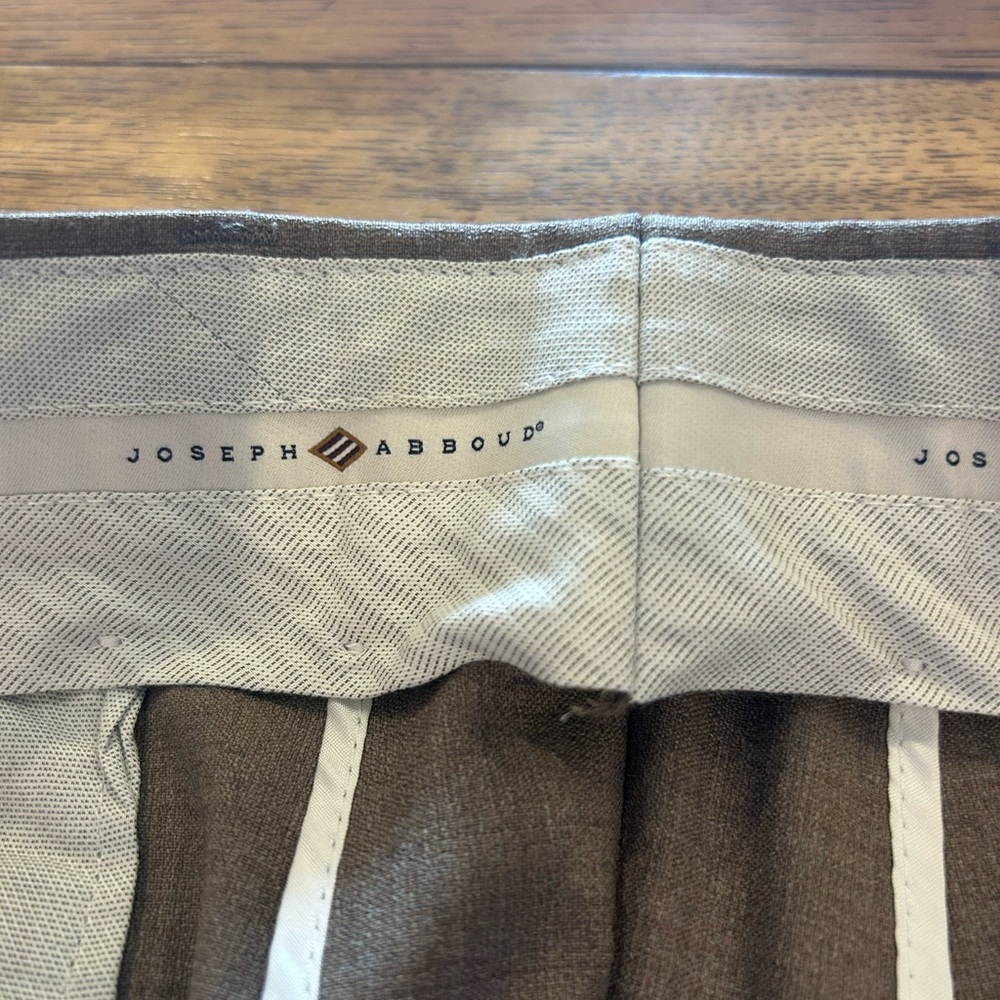 Joseph Abboud Wool Blend Pants in Tan